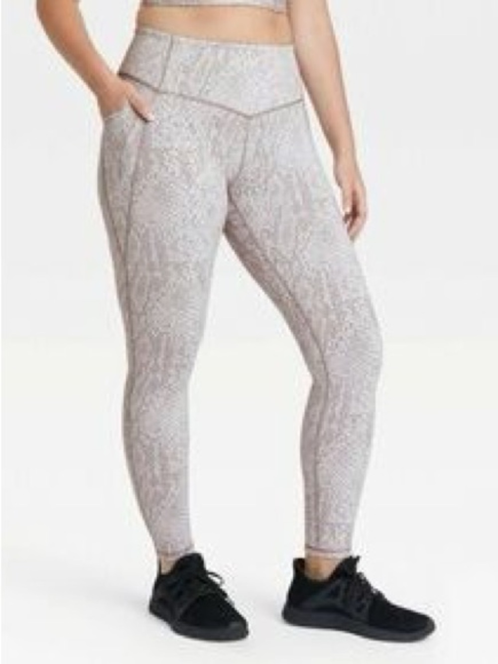 All in Motion Snake Motif Pocket Leggings Size L